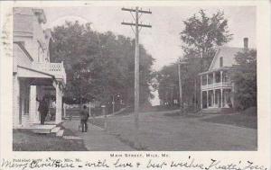 Maine Milo Maine Street