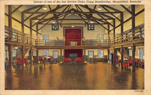 Camp Breckenridge Morganfield Kentucky Postcard