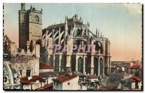 Old Postcard Narbonne Cathedrale St Just XIII and XV century