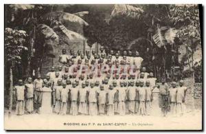 Postcard Old Man negro Black PP Missions of the Holy Ghost Orphanage