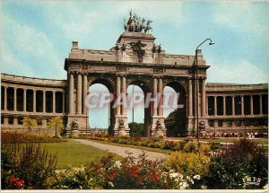 Postcard Modern Brussels fiftieth monument arcade