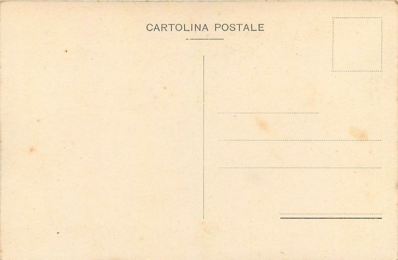 Italy Belluno Istituto e Scuola Industriale vintage Postcard