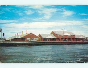 Unused 1950's OLD CARS & OCEANIC MOTEL Ocean City Maryland MD u3735