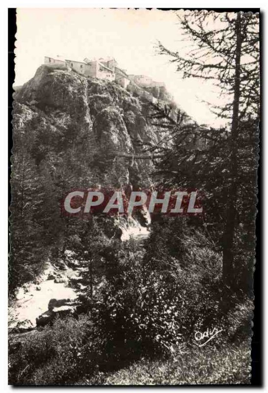 Old Postcard The Alps of Chateau Queyras