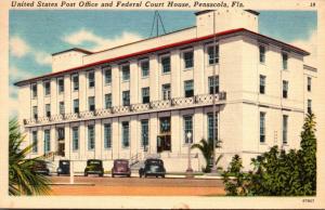 Florida Pensacola Post Office and Federal Court House 1955