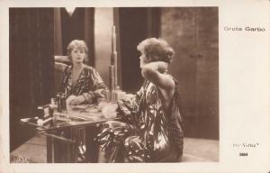 Actress Greta Garbo Iris Verlag Postcard