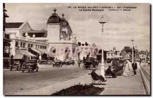 Old Postcard La Baule On & # 39esplanade City casino