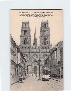 Postcard Eglise Sainte-Croix, La Cathédrale, Orléans, France