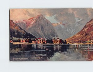Postcard Balholm Norway