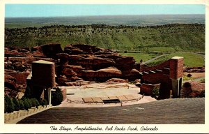 Colorado Red Rocks Park Amphitheatre The Stage 1967