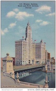 Illinois Chicago Wrigley Building South And North Sections