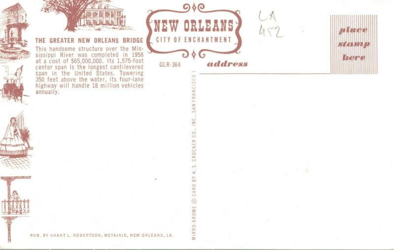 USA The Greater New Orleans Bridge 02.72 