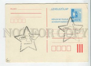 450474 HUNGARY 1979 year special cancellations POSTAL stationery