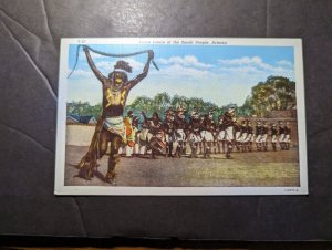 Mint USA Native American Postcard Snake Dance of the Smoki People Arizona AZ