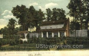 Residence of Chanucy Olcott - Saratoga Springs, New York