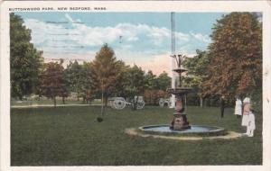 Massachusetts New Bedford Buttonwood Park 1923