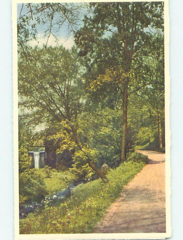 Unused Linen-Like FALLS OF BASS LAKE AT BILTMORE HOUSE HOTEL Biltmore NC Q6647