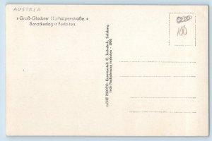 Austria Postcard Greetings-Glockner High Alpine Road  c1940s RPPC Photo