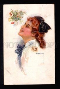 3032636 Lady. Cherry Ripe. By USABAL #333/4 Vintage PC