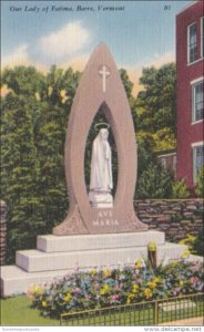 Vermont Barre Our Lady Of Fatima