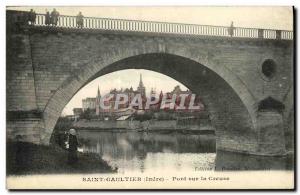 Postcards Old Bridge St. Gaultier Creuse