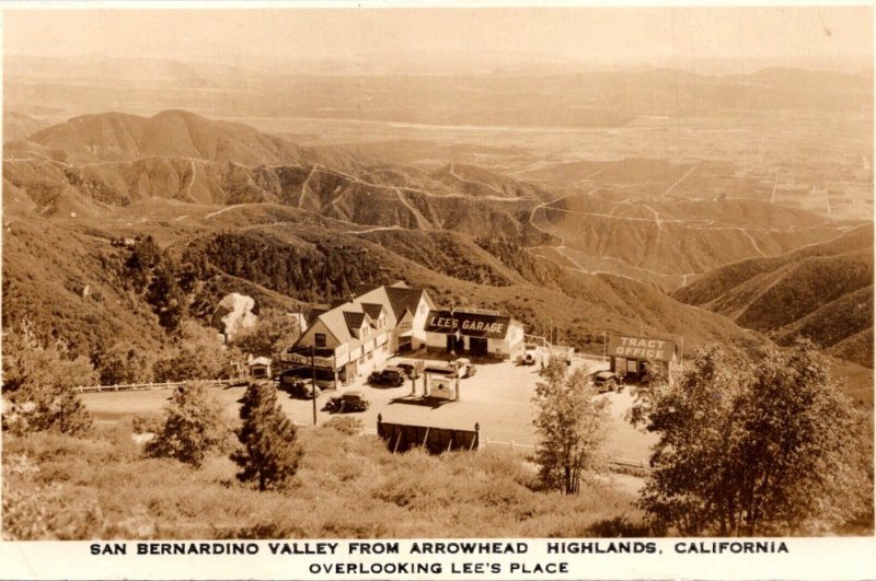 California San Bernardino Valley From Arrowhead Highlands Overlooking Lee...