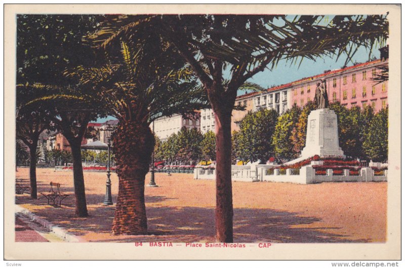 Place Saint-Nicolas - Cap, BASTIA (Haute Corse), France, 1900-1910s