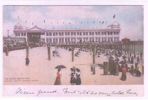 Casino Beach Asbury Park New Jersey 1907 postcard