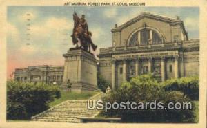 Art Museum, Forest Park St. Louis MO 1946