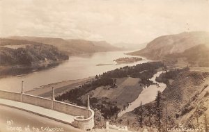 Gorge of the Columbia real photo - Columbia River Highway, Oregon OR  