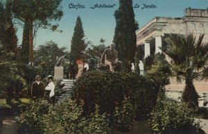 Greece Postcard - Corfou,, Achilleion Le Jardin   RS23235