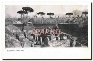 Postcard Old Ultimi scavi Pompei