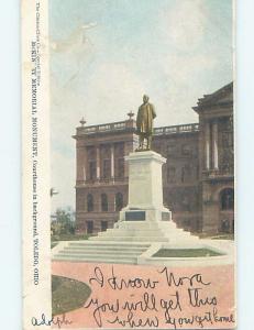 Pre-1907 COURTHOUSE AND MONUMENT Toledo Ohio OH A2198