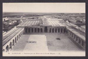 Vintage postcard TUNISIA Kairouan General view