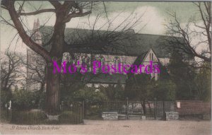 Dorset Postcard - Poole, Parkstone, St Peters Church   RS38157