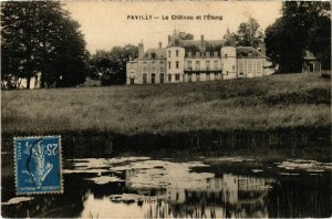 CPA Pavilly Le Chateau et l'Étang (993152)