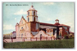 San Luis Rey Mission San Diego California CA UNP DB Postcard O14