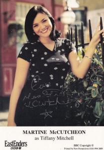 Martine McCutcheon Eastenders BBC Hand Signed Cast Card Photo