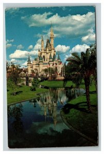 Vintage 1973 Postcard Walt Disney World Cinderella Castle Fantasyland