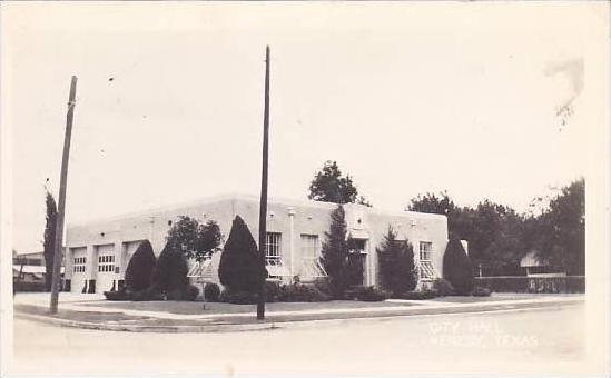 Texas Kenedy City Hall Real Photo RPPC