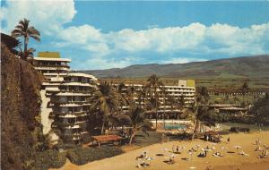 Maui Hawaii~Sheraton Hotel on Kaanapali Beach & Black Rock~Sunbathers~1951 Pc