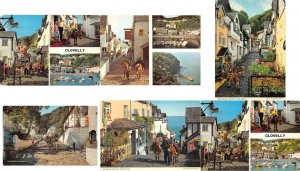 lots4 lot 16 ppc uk clovelly donkey all pre 1980