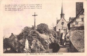 BF9367 beguard m et l l eglise et le rocher france      France