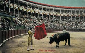 Spain - bullfighting Pase de Muleta 01.76