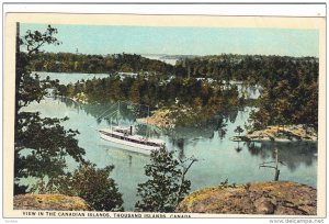 Steamship , Canadian Islands , Thousand Islands , 1910s