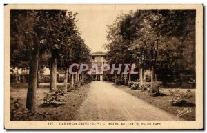 Old Postcard Cambo les Bains Hotel Bellevue seen from the park