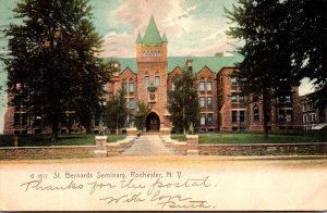 New York Rochester St Bernards Seminary 1906 Rotograph