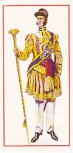 Carreras Vintage Cigarette Card Military Uniforms 1976 No 27 Drum Major 1853 ...