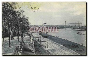 Postcard Nantes Old Harbor View taking Sainte Anne