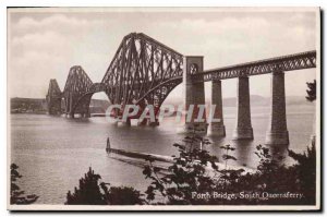 Old Postcard Forth Bridge South Queensferry